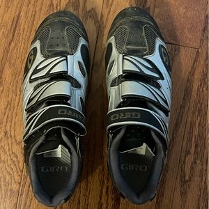 Giro bike shoes with cleats